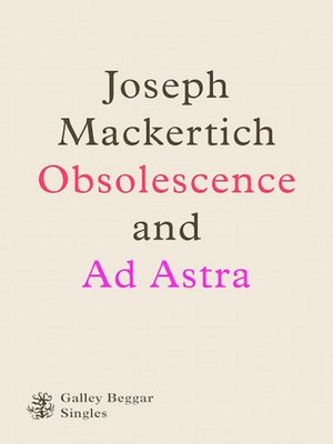 cover image of Obscolescence and Ad Astra